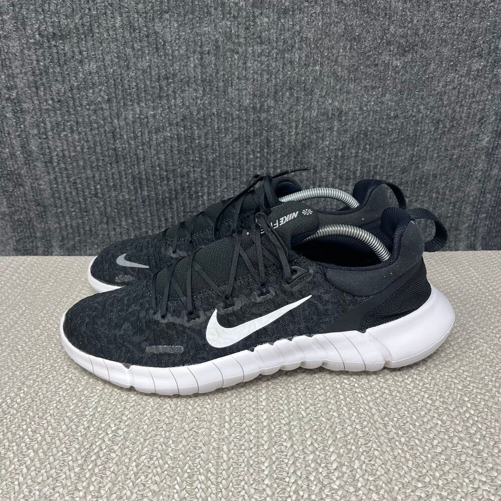 Nike Free RN 5.0 Next Nature Black White Running Shoes Mens Size 11 CZ1884-001 - Picture 3 of 8
